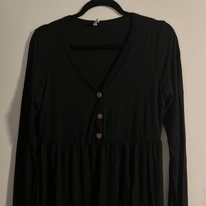 Long sleeve maxi dress